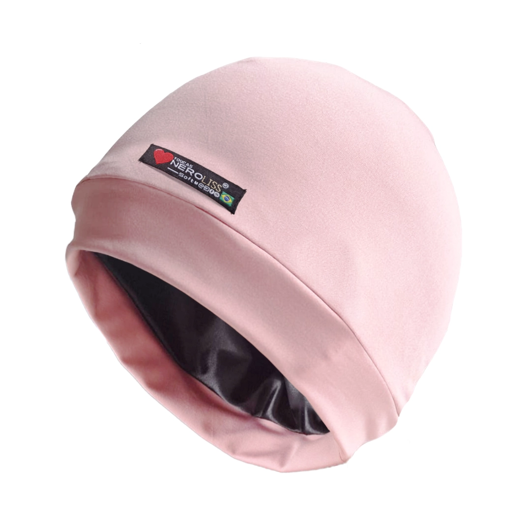 Touca rosa quartzo tamanho M